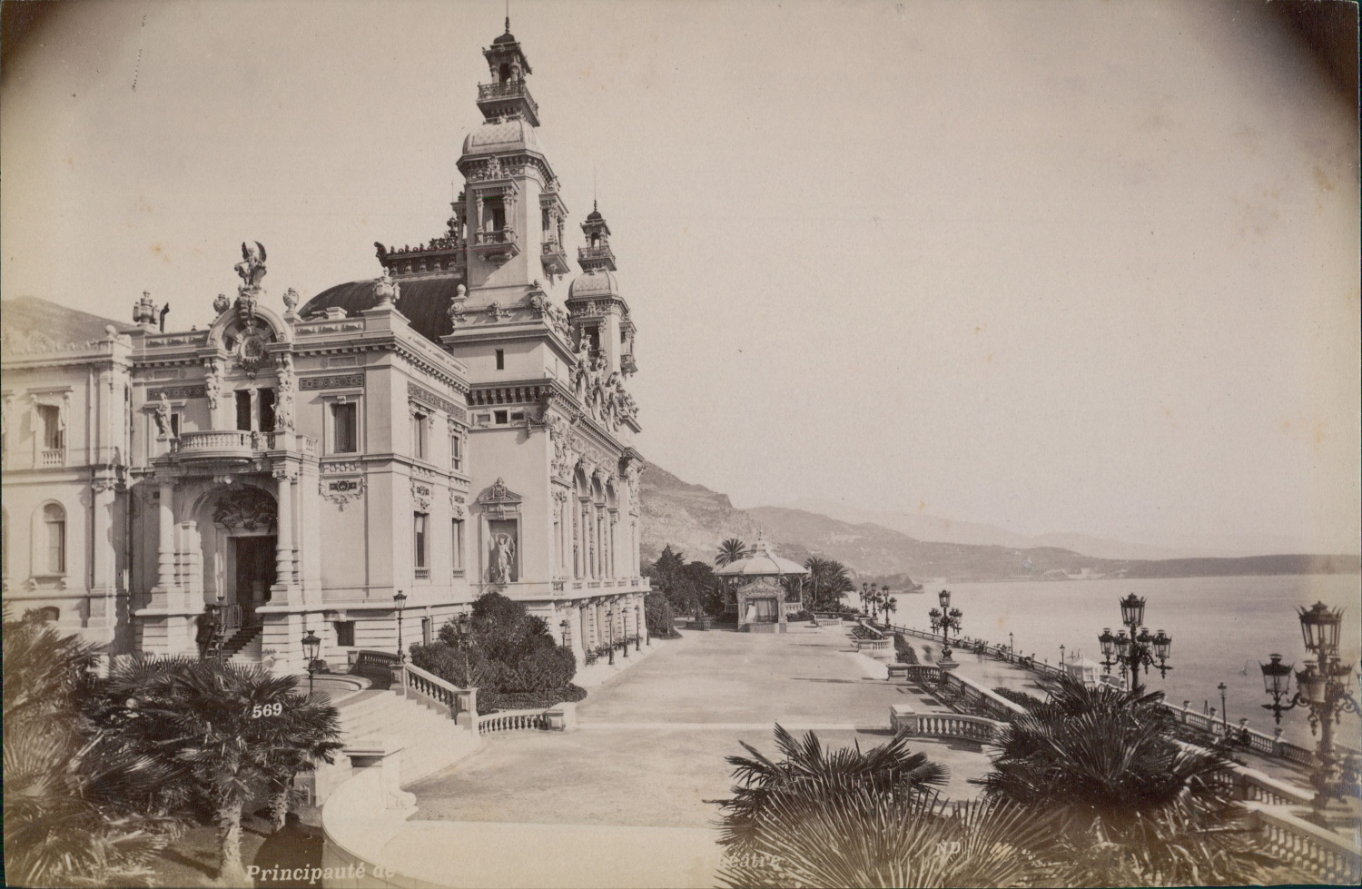 Vintage Photography of Monte Carlo Casino